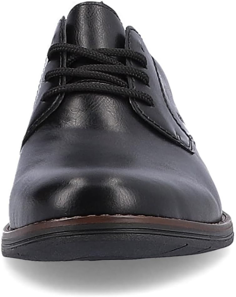 Rieker Herren Businessschuhe 10316, Männer Schnürschuhe 44 EU 00 Schwarz, 44 EU 00 Schwarz