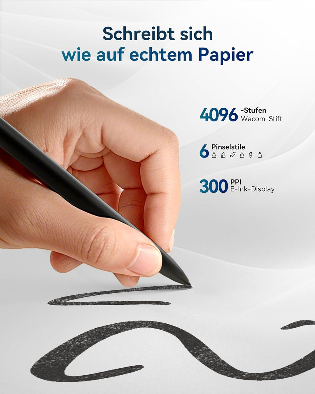 iFLYTEK AINOTE 2, 10.65" Paper-Tablet, KI-Notiztablett für Meetings, ultradünn 4,2 mm, digitales Not