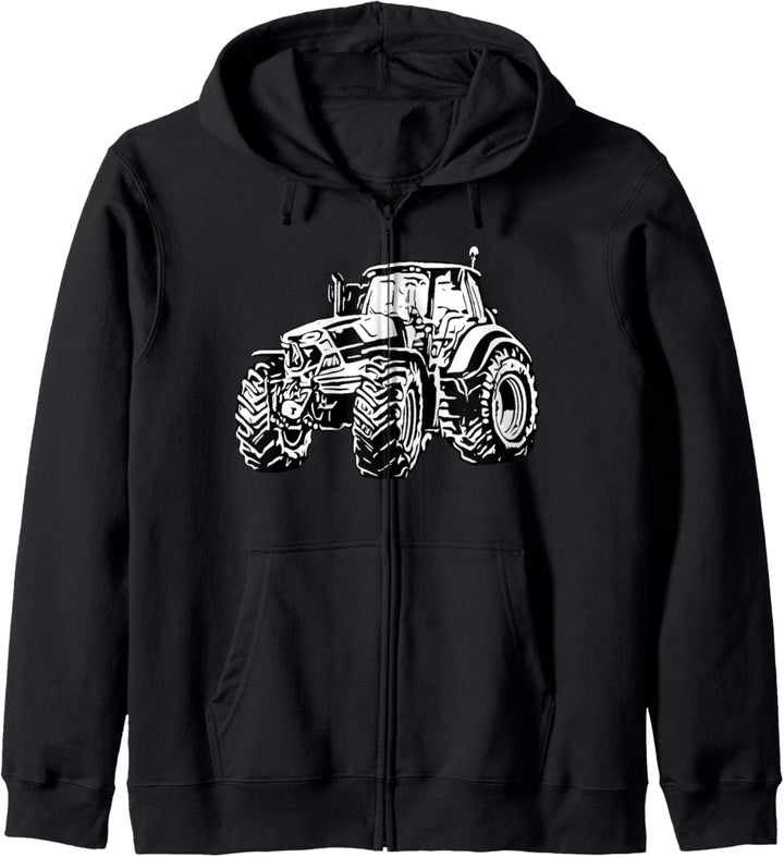 Deutz Traktor Laster Trekker Deutz Landwirtschaft Bauer Dorf Kapuzenjacke