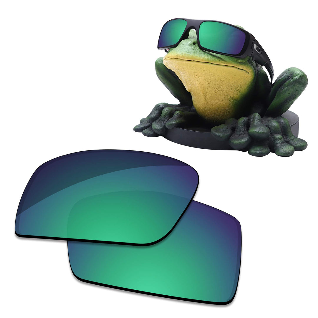 Acefrog AR Beschichtete Polarisierte Ersatzgläser für Oakley Crankshaft OO9239 Sonnenbrillen Moosgrü