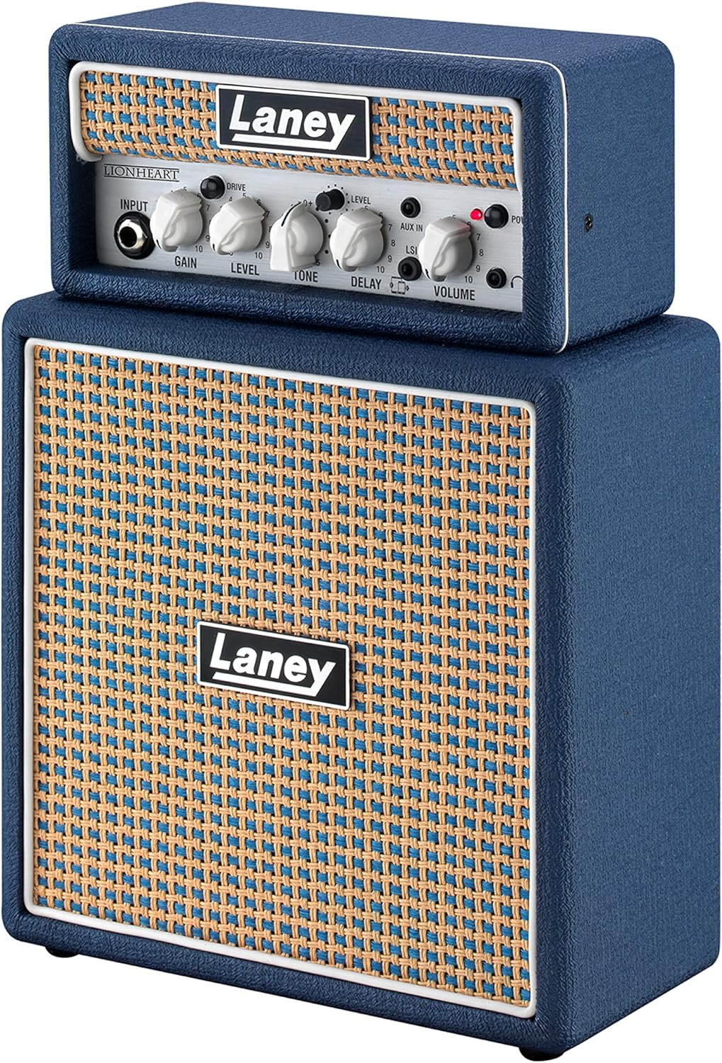 Laney MINISTACK - Batteriebetriebene Gitarren Amp mit Smartphone-Schnittstelle - Lionheart Edition L