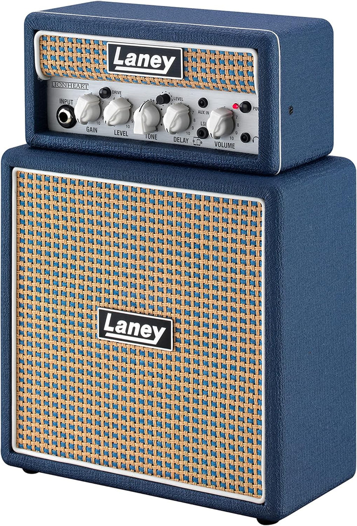 Laney MINISTACK - Batteriebetriebene Gitarren Amp mit Smartphone-Schnittstelle - Lionheart Edition L