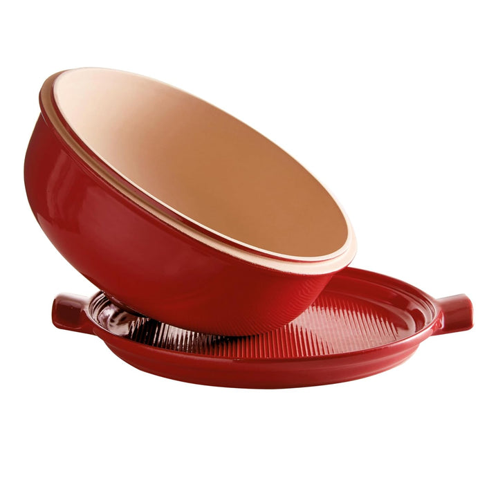Interhal Brot Glocke, Keramik, Burgund, 28.5x28.5x16.5 cm Grand Cru, Grand Cru