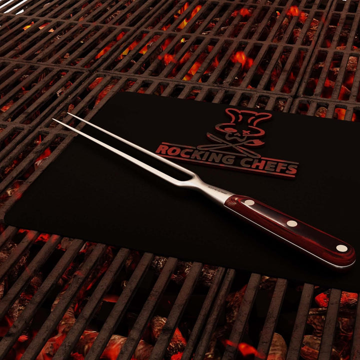 GIESSER seit 1776 - Made in Germany - Tranchiergabel 21 cm Rocking Chefs, PremiumCut Fork No 1, Flei