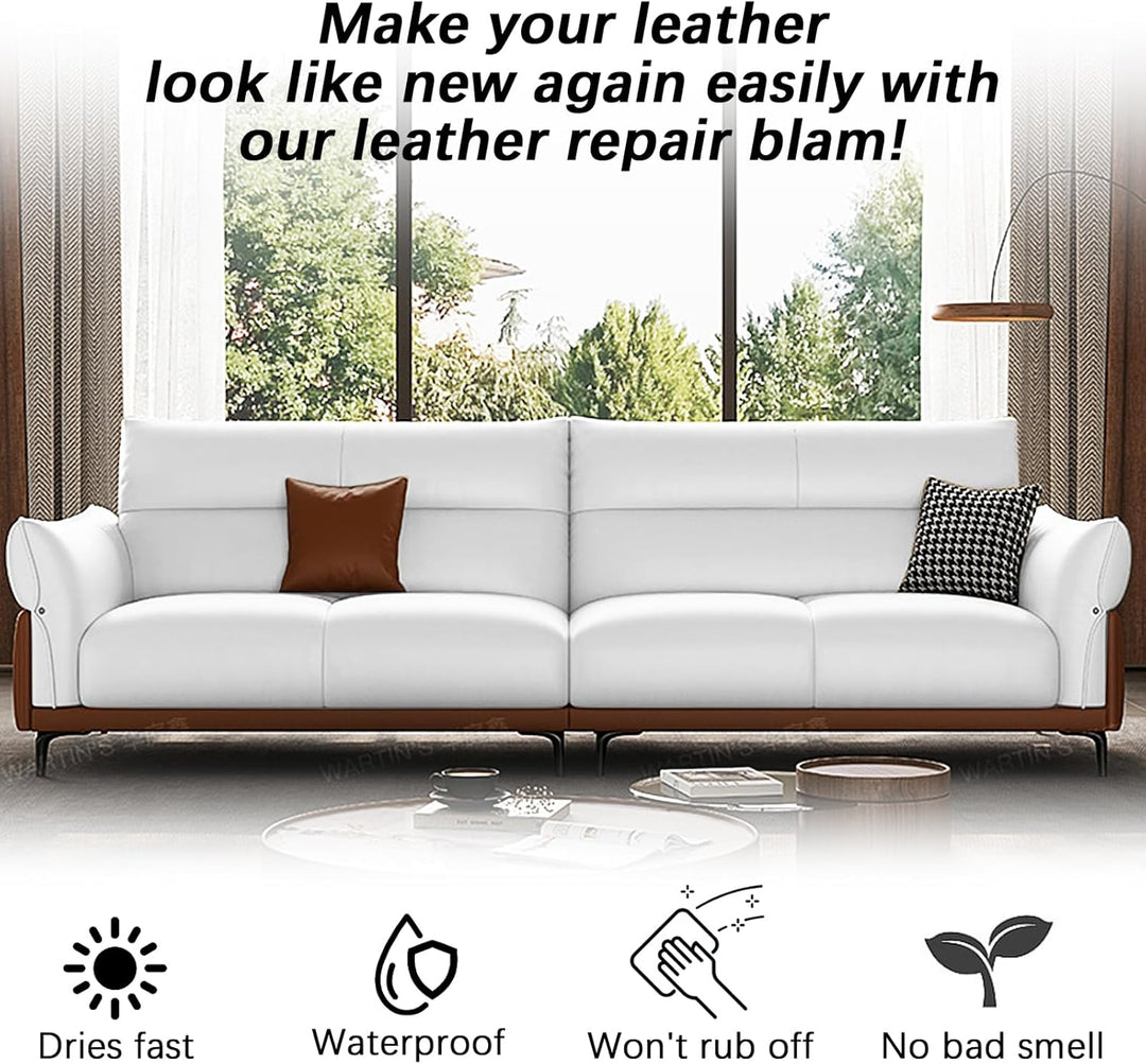 Leder Reparatur Set Schwarz, Lederpflege Für Ledercouch, Für Vinyl Möbel, Sofa, Autositze, Schuhe Fü