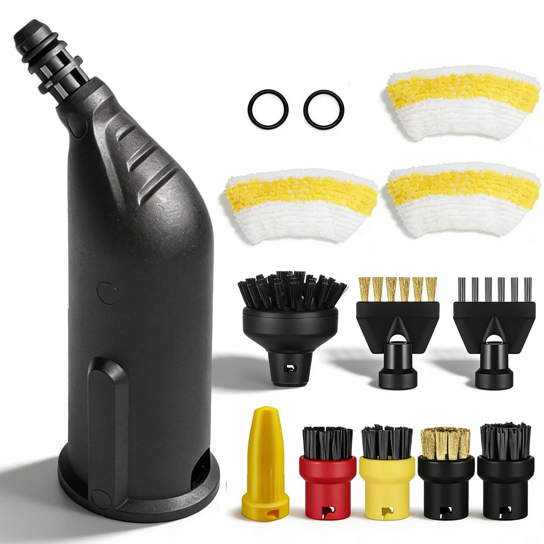 14 Stück für Kärcher Dampfreiniger Zubehör SC1 bis SC5, Handdüse Ersatzteile Set, Dampfreiniger Bürs