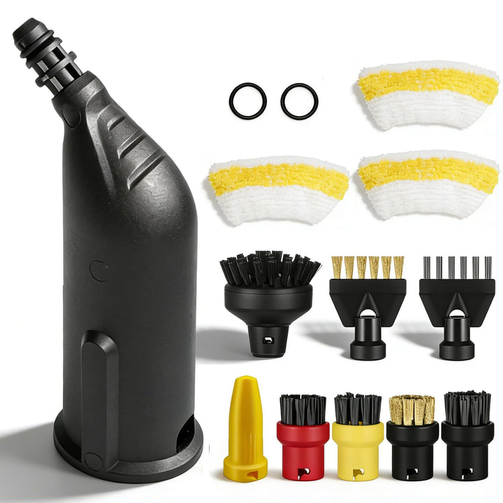 14 Stück für Kärcher Dampfreiniger Zubehör SC1 bis SC5, Handdüse Ersatzteile Set, Dampfreiniger Bürs