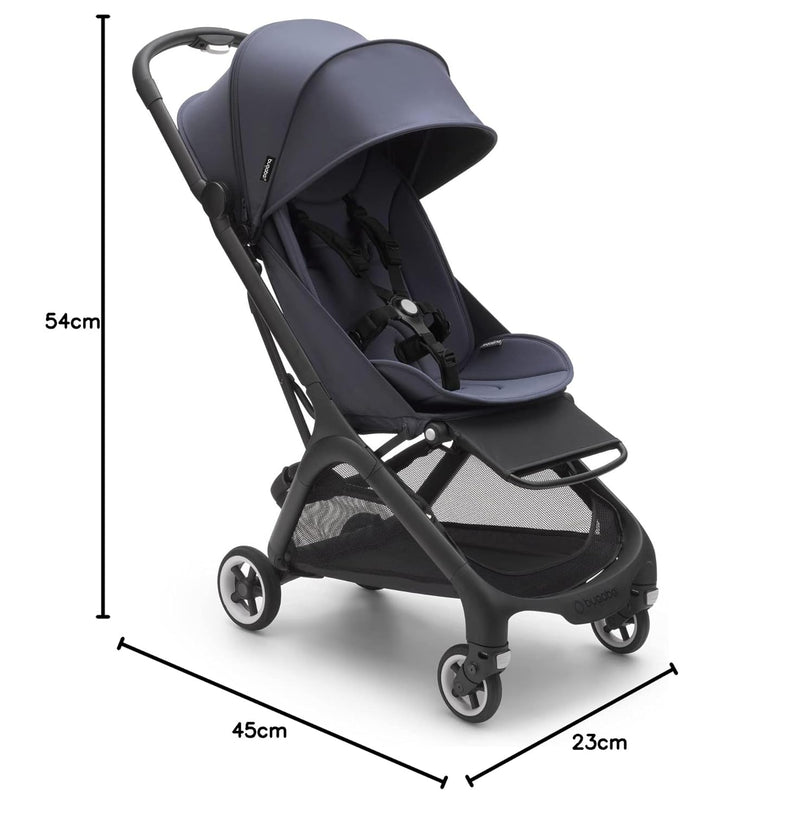 Bugaboo Butterfly ultrakompakter Reise-Kinderwagen, klein & leicht, einhändig faltbar und einfach zu