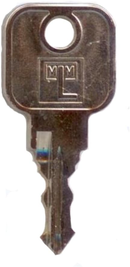 MLM EuroLocks BISLEY L&F Ersatzschlüssel - Schliessung 07001 bis 07499 - Nachschlüssel - Zusatzschlü