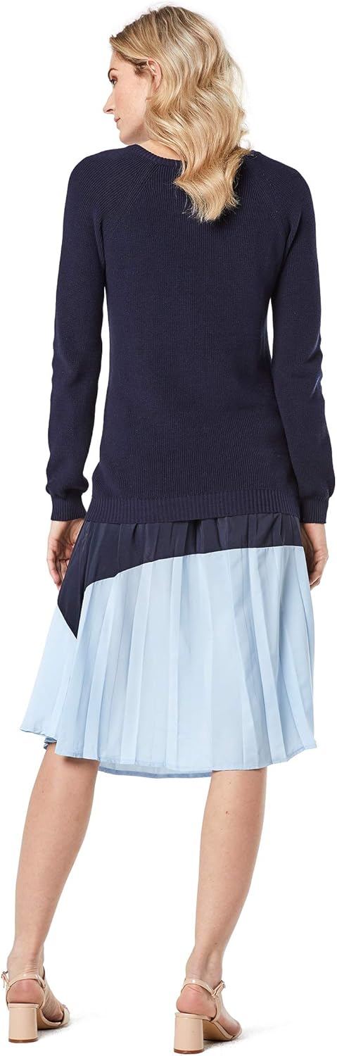 ESPRIT Maternity Damen Skirt WVN UTB Umstandsrock 44 Mehrfarbig (Night Blue 486), 44 Mehrfarbig (Nig