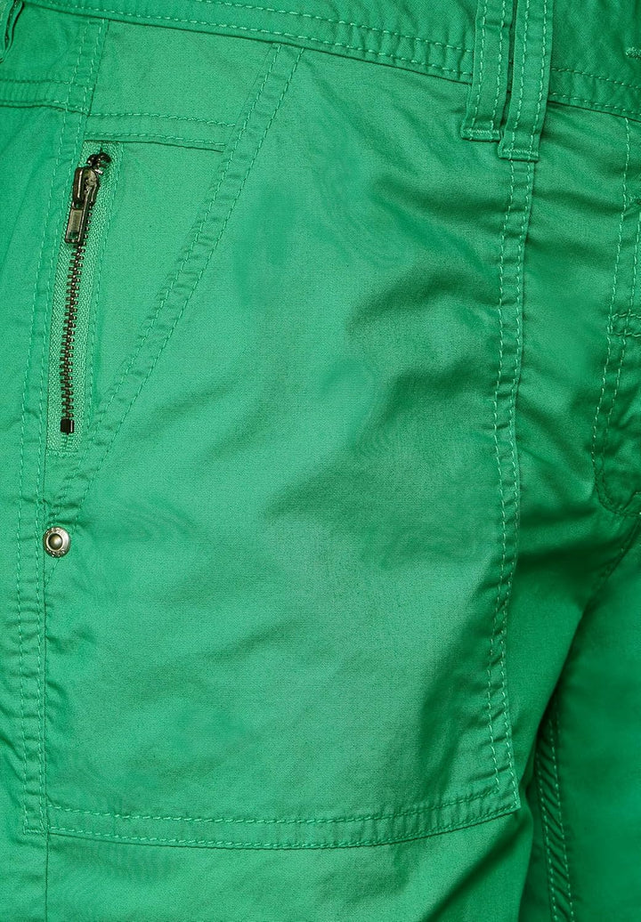 Cecil Damen Baumwollshorts 34W Fresh Green, 34W Fresh Green