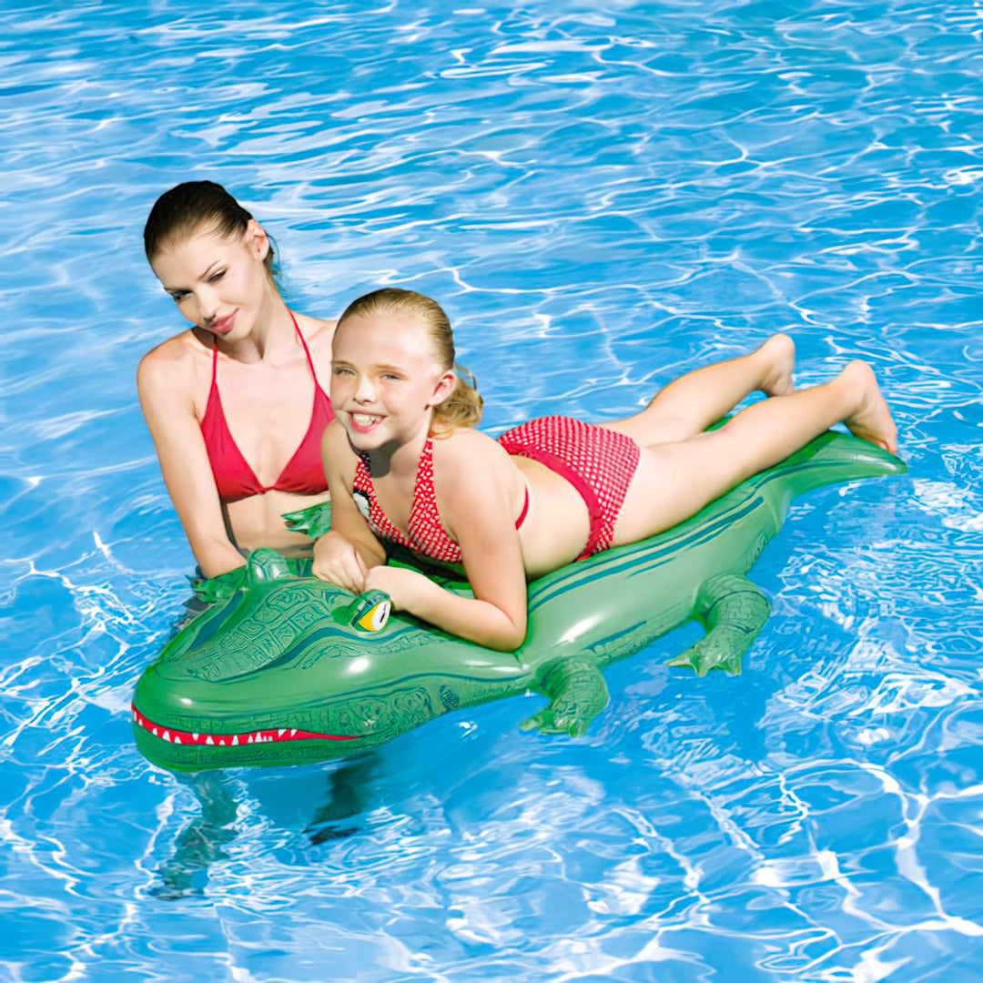 Bestway 41010_04 - Schwimmtier Crocodile, 168 x 89 cm 1.51 - 2 m, 1.51 - 2m, 1.51 - 2 m, 1.51 - 2m