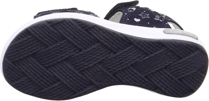 Superfit Mädchen Emily Sandale 24 EU Blau, 24 EU Blau