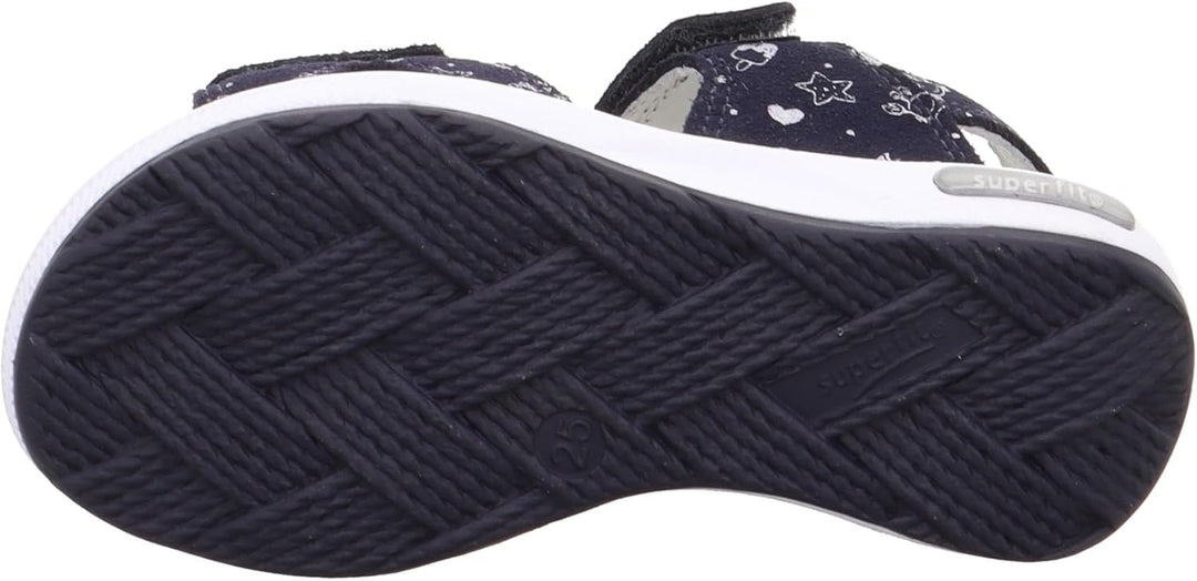 Superfit Mädchen Emily Sandale 26 EU Blau, 26 EU Blau