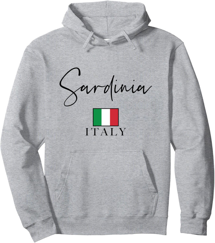 Italien-Flagge Urlaub – Insel Sardinien Pullover Hoodie