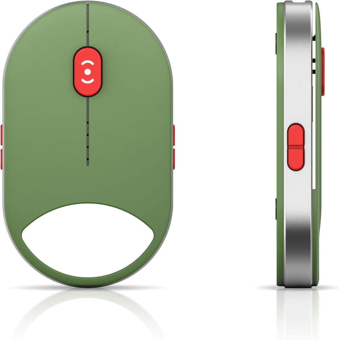 CSL - Wireless Maus mini Format – kabellos Bluetooth/Funk 2,4 GHz – Koppelung mit Zwei Geräten zugle