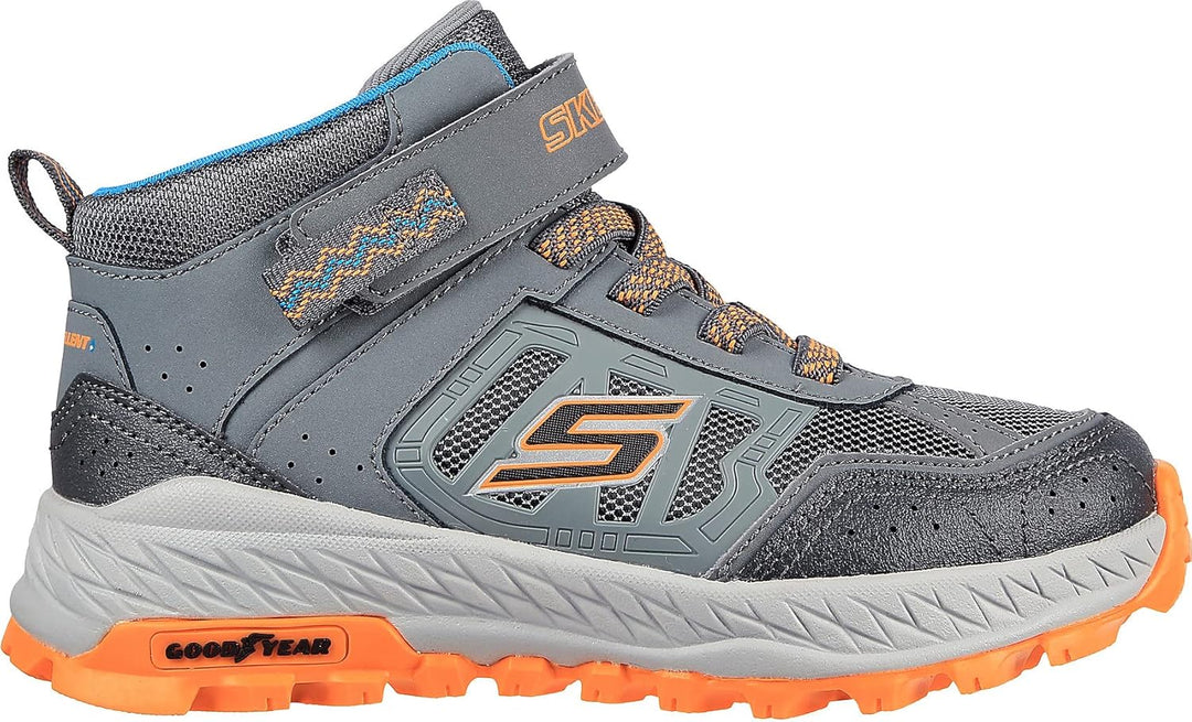 Skechers Jungen Trekking Shoes 27 EU Grau, 27 EU Grau