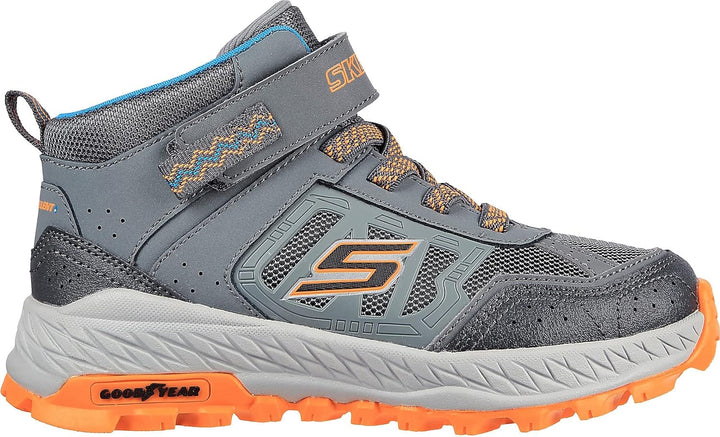 Skechers Jungen Trekking Shoes 27 EU Grau, 27 EU Grau
