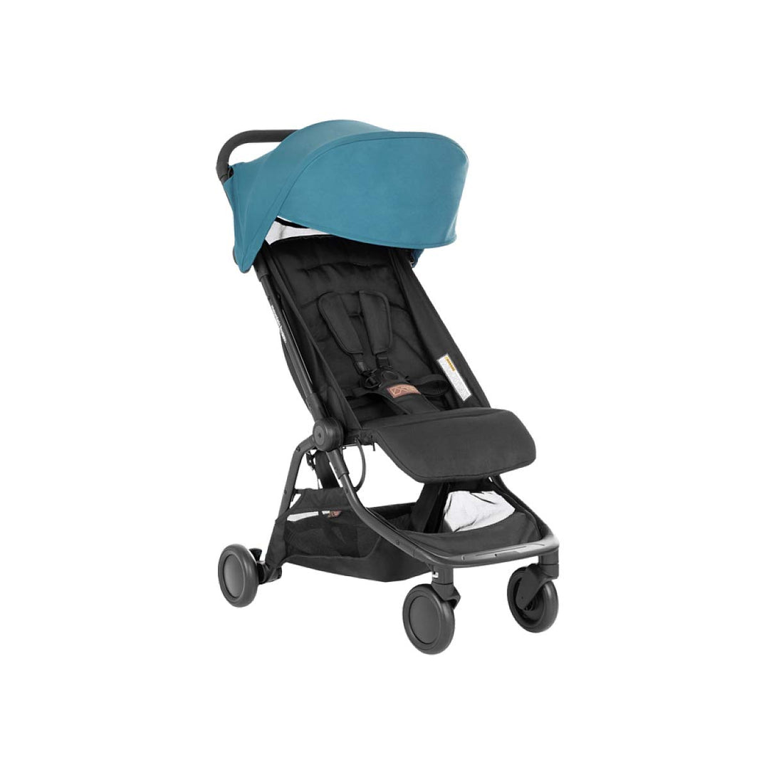 Mountain Buggy Nano V3 (2020+) Kinderwagen in der Farbe teal inkl. Reisetasche