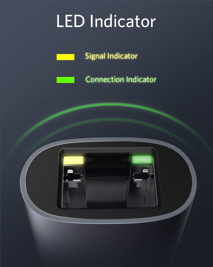 Anker PowerExpand USB-C auf Gigabit Ethernet Adapter, Aluminium, kompaktes Design, USB-C Ethernet Ad