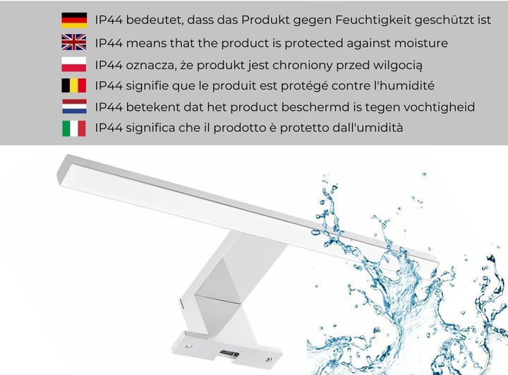 Badspiegel Rund mit Beleuchtung und Ablage Sonoma 70x60 cm Spiegel ⌀55 cm Badezimmer-Wand-Rasierspie