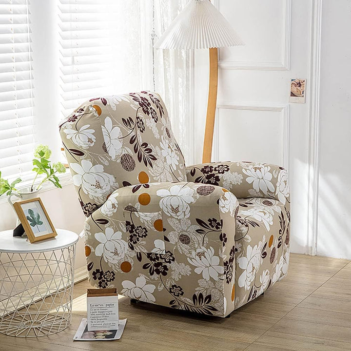 Recliner Bezüge Liegebezüge Stretch Sesselschoner relaxsessel Sesselbezüge 4 Stück Liegeschutz Sesse