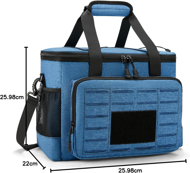 HSHRISH Taktische Kühltasche 20L/30L, Kühlbox faltbar Lunchtasche Herren - wasserdichte und auslaufs