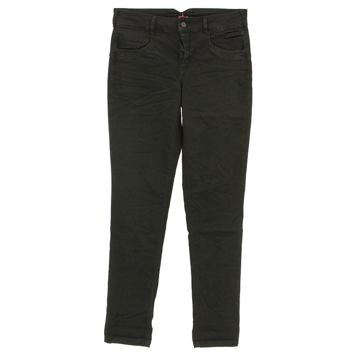Buena Vista Damen Jeans Hose Bali Gabardine Stretch Black XXS Schwarz, XXS Schwarz