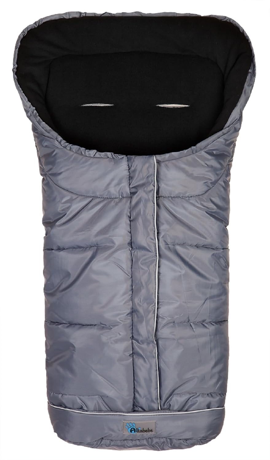 Altabebe AL2203 - 40 Winterfusssack, dunkelgrau/schwarz Dunkelgrau - Schwarz, Dunkelgrau - Schwarz