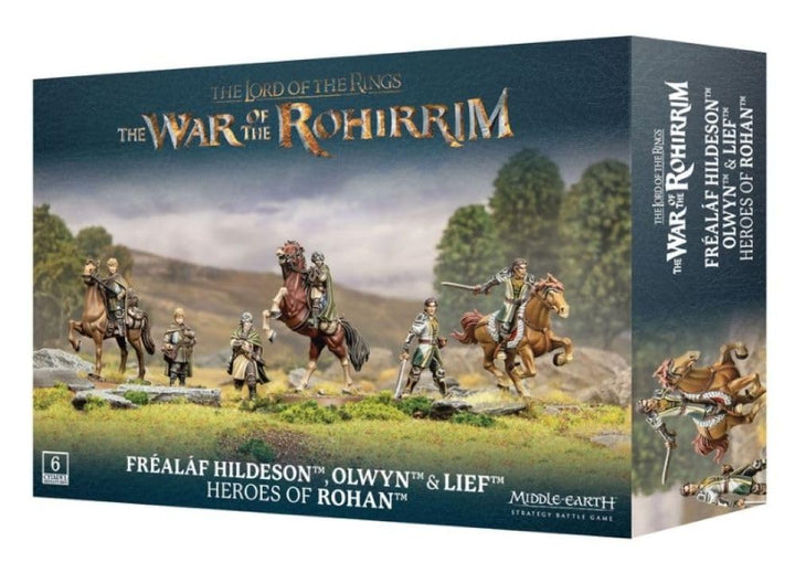 Games Workshop - Strategie-Kampfspiel Mittelerde: Frealaf Hildeson & Olwyn & Lief