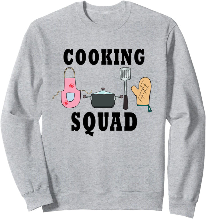 Hobbykoch Witziger Koch Squad Küchenchef Sweatshirt