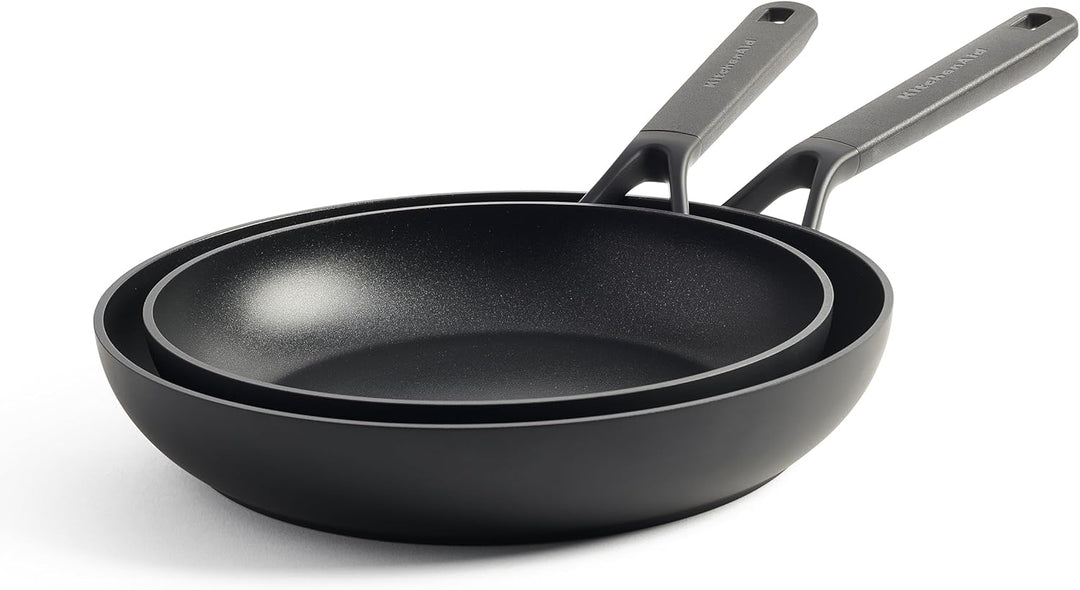KitchenAid Classic Forged Bratpfannen-Set (24cm und 28cm), hart anodisiert, PFAS-freie gesunde keram