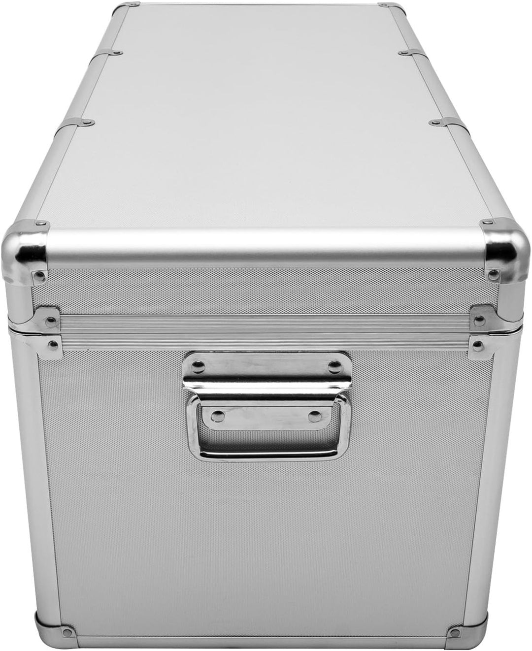 Aluminium-Rahmenkoffer Transport-Box, Koffer in Silber mit 54 Liter Volumen 054 Liter Silber, 054 Li