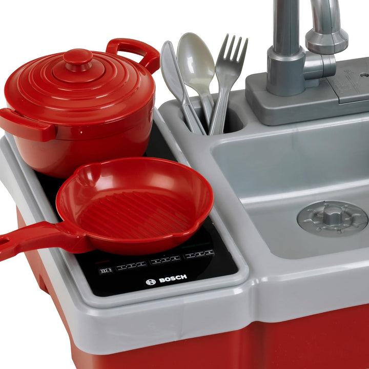 Theo Klein 7110 Bosch - Spüle mit Wasserfunktion und Kochfeld