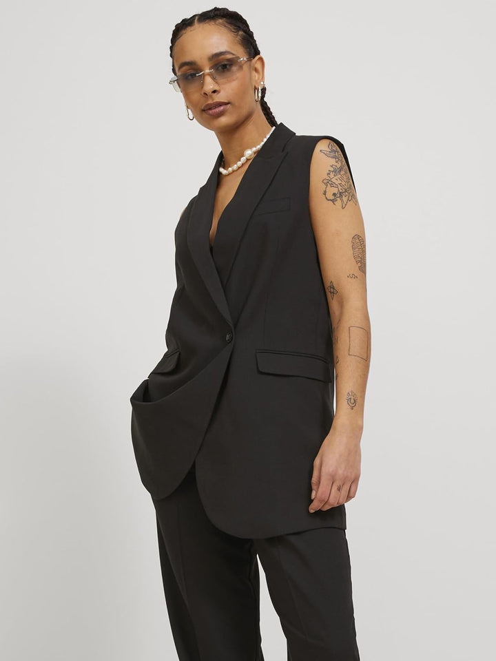 ONLY Damen Jjxx Jxmary Sl Blazer Sn S Schwarz, S Schwarz