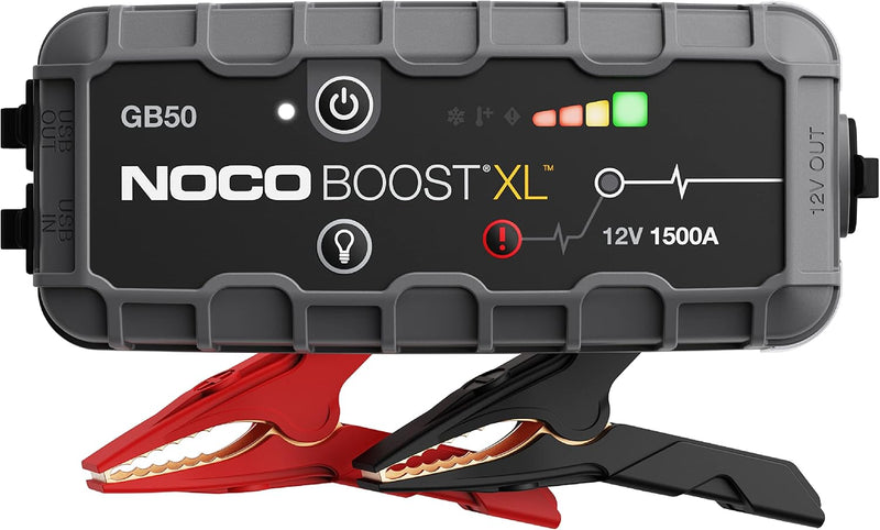 NOCO Boost XL GB50 1500A 12V UltraSafe Starthilfe Powerbank, Auto Batterie Booster, Tragbare USB Lad