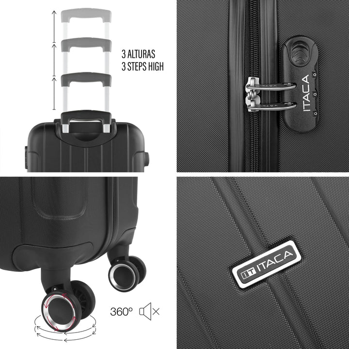 ITACA - Gepäck-Sets, Reisekoffer, Reisekoffer Set, Kofferset, Hartschalenkoffer, Trolley-Set, Luggag