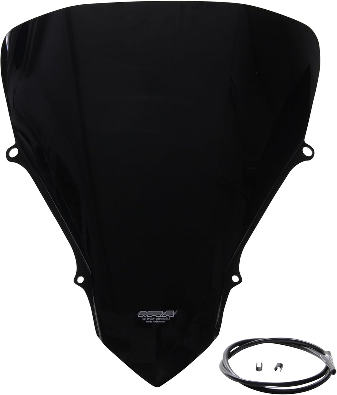 MRA Originalformscheibe O schwarz ZRX 1200 S ZRT20A, Schwarz