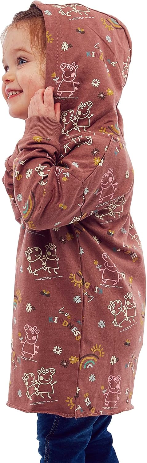 Peppa Pig Mädchen Hoodie 98 Rosa, 98 Rosa