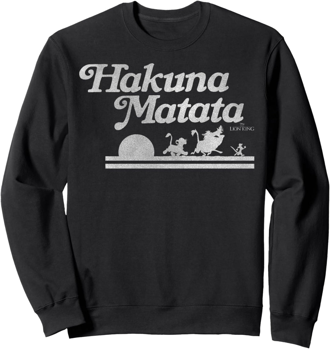 Disney Lion King Hakuna Matata Silhouette Sweatshirt