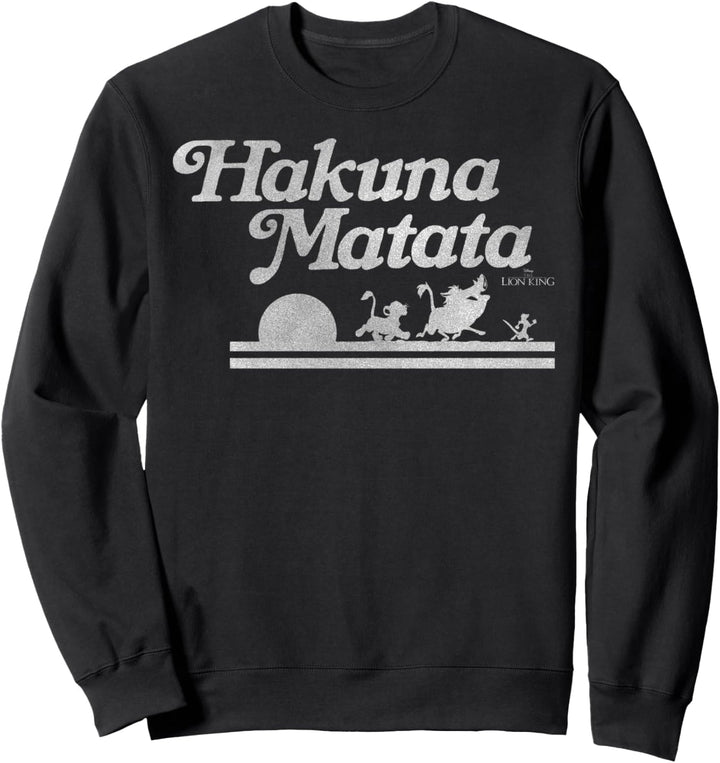 Disney Lion King Hakuna Matata Silhouette Sweatshirt