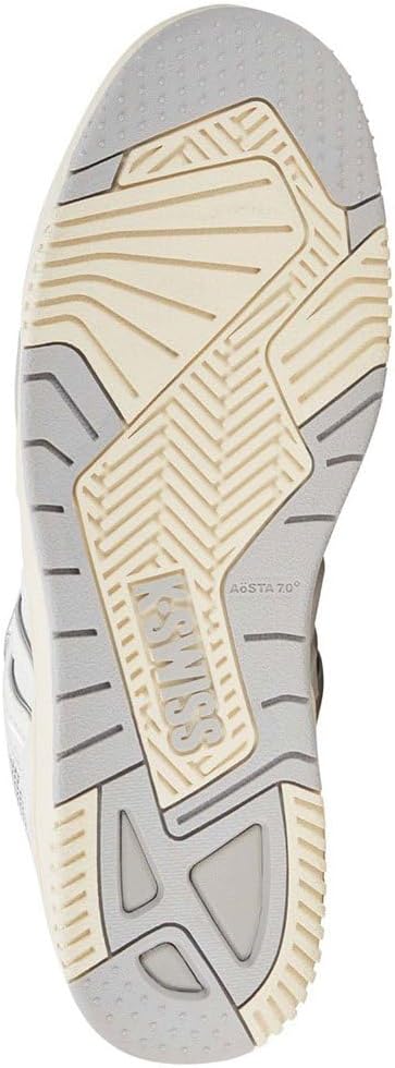 K-Swiss Leder Turnschuhe Rival Si-18 weiss 41 EU Blnc Gray Ant Wht, 41 EU Blnc Gray Ant Wht