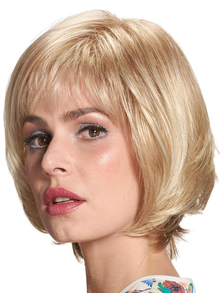 trendhair Perücke Maren aus hochwertigem Kunsthaar, wirkt wie Echthaar, in Hellblond/Sandblond, Nack
