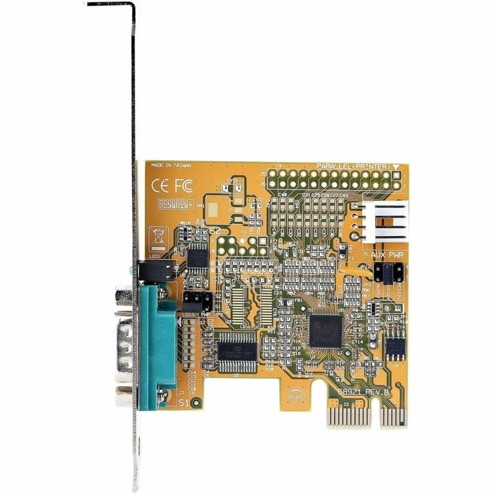 StarTech.com PCI Express Serielle Schnittstellenkarte, PCIe auf RS232 (DB9) Karte, PC Serielle Adapt