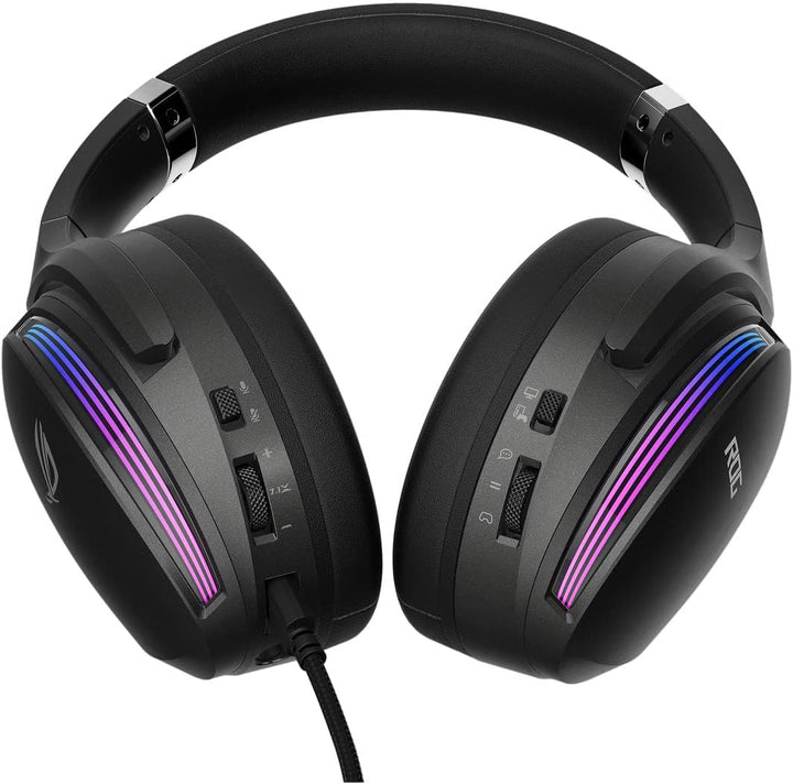 ASUS ROG Fusion II 500 RGB Gaming Headset (kabelgebunden, 3,5mm-Klinkenstecker, USB-C, USB-A, AI Noi