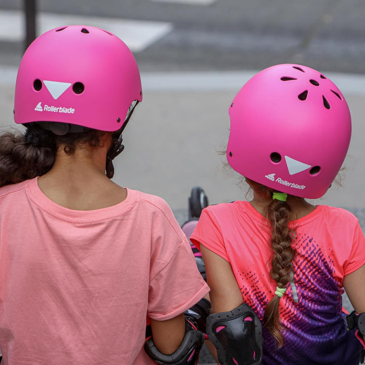 Rollerblade RB JR Helmet (CE), Inline Skate Helm für Mädchen, Kinder, Schutzausrüstung für Skateboar