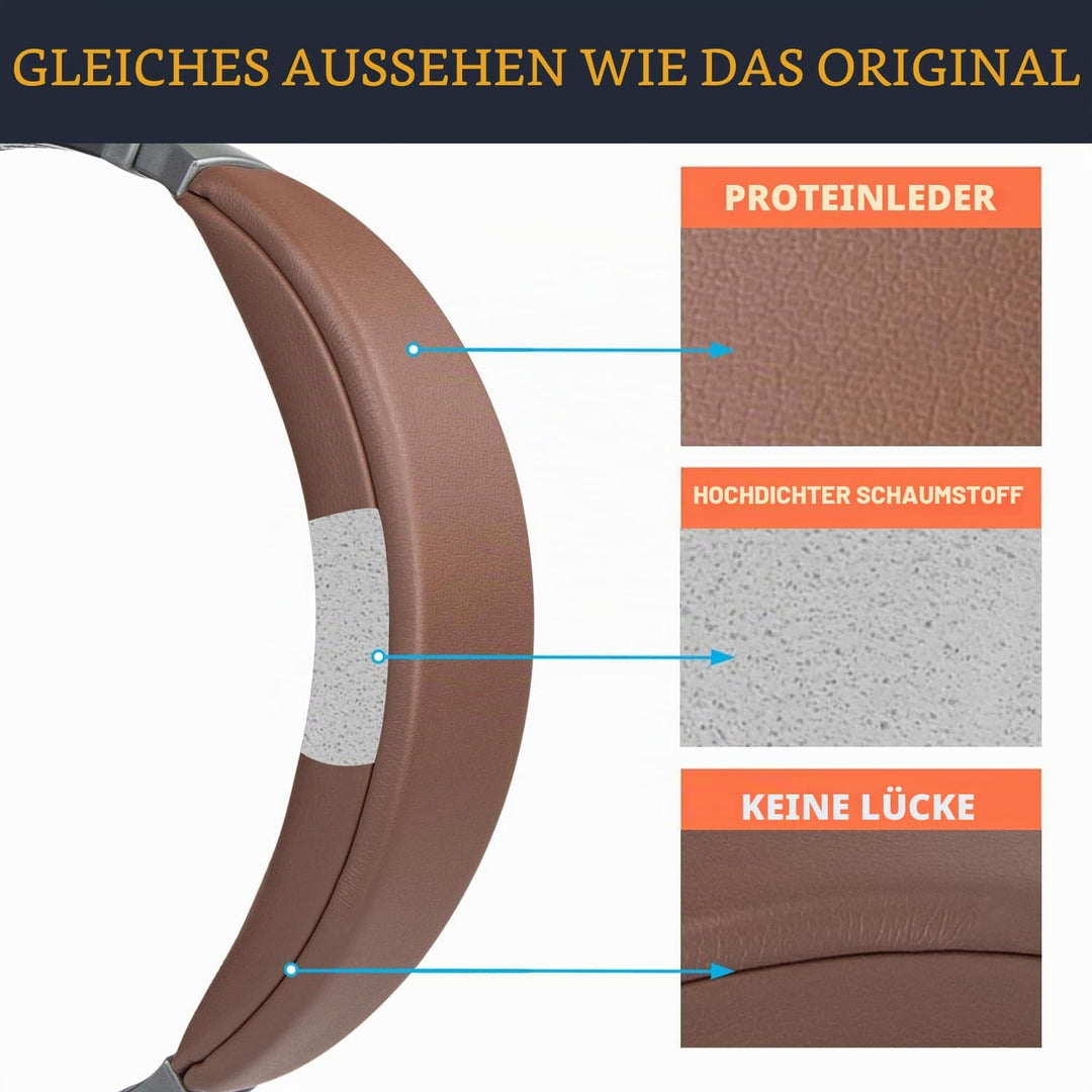 SOULWIT Ersatz Kopfband Headband für Bose QuietComfort 15(QC15)/QuietComfort 2(QC 2) Kopfhörer,Stirn