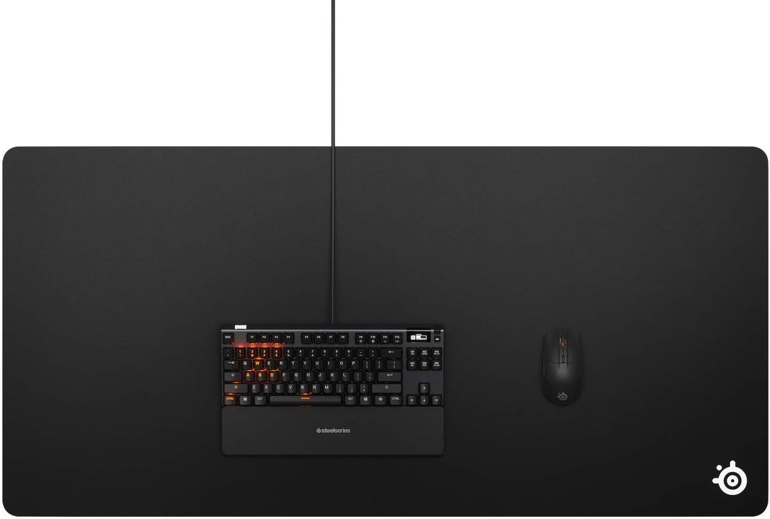 SteelSeries QcK 3XL - Gaming-Oberfläche - Optimiert für Kapillarproben - Maximale Kontrolle - Schwar