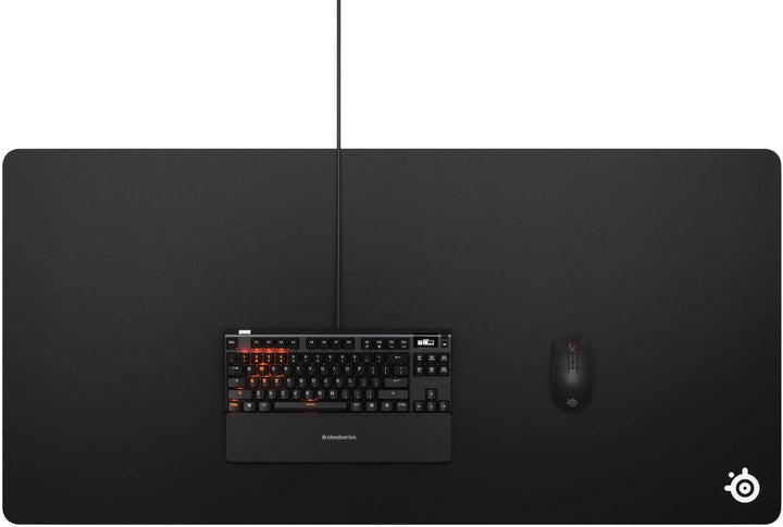 SteelSeries QcK 3XL - Gaming-Oberfläche - Optimiert für Kapillarproben - Maximale Kontrolle - Schwar