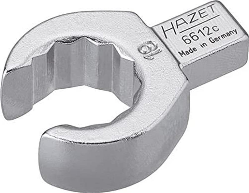 HAZET 6612C-19 Einsteck-Ringschlüssel, Offen 19 mm, 19 mm